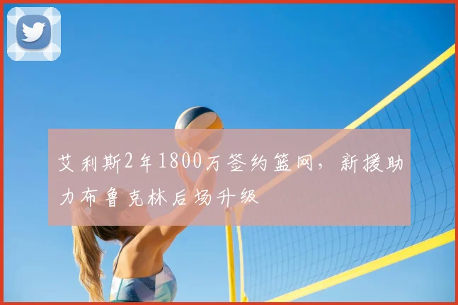 艾利斯2年1800万签约篮网,新援助力布鲁克林后场升级